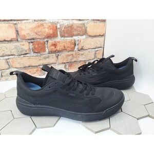 VANS UltraRange EXO Triple Black Low Top Shoes VN0A4U1KBJ4 Men's Size 12 NEW